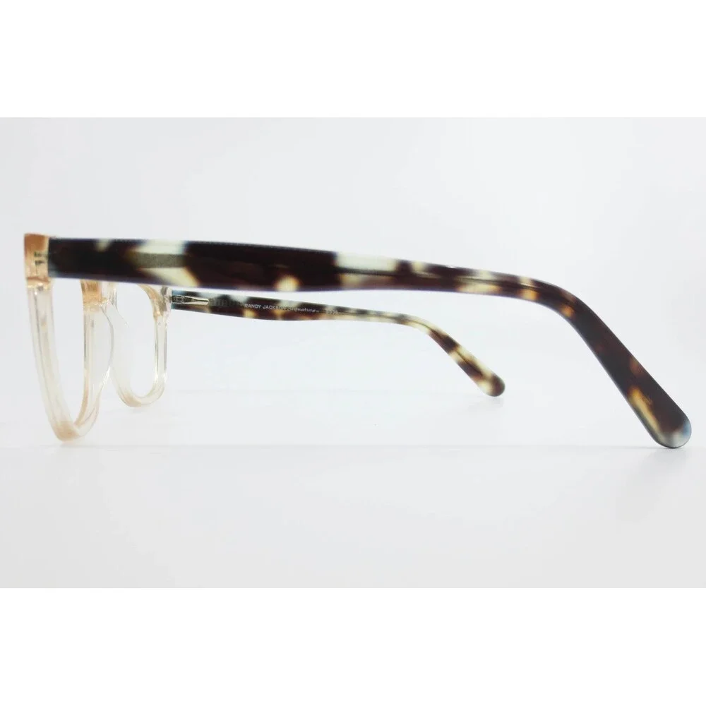 Randy Jackson Signature S936 Clear Tortoise Square Eyeglass Frames 51-18-145
